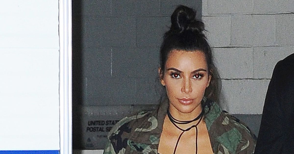 Kim Kardashian Somehow Manages To Shock In A Sheer Outfit Huffpost Life 3031