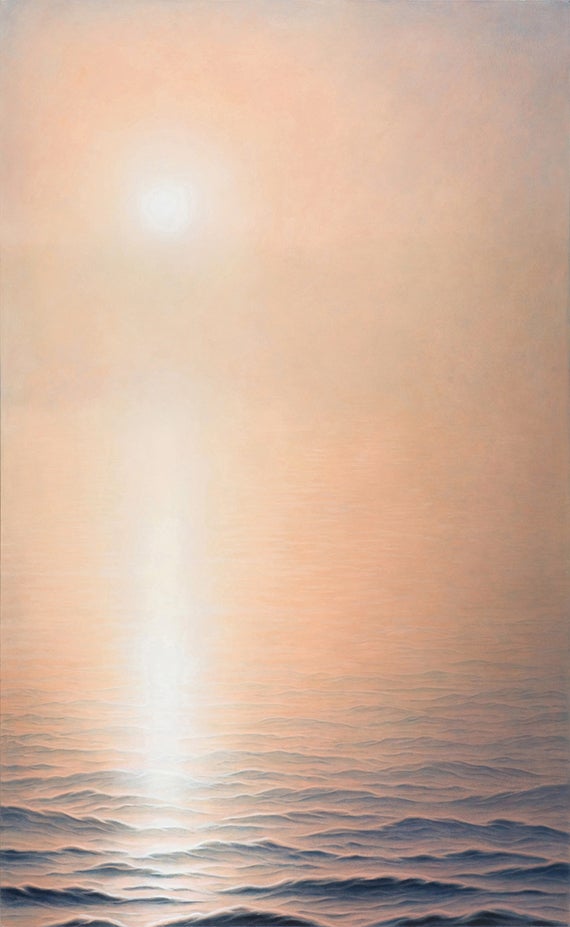 Marina Moevs, Fog IV, 2007, oil on canvas, 78” x 48”