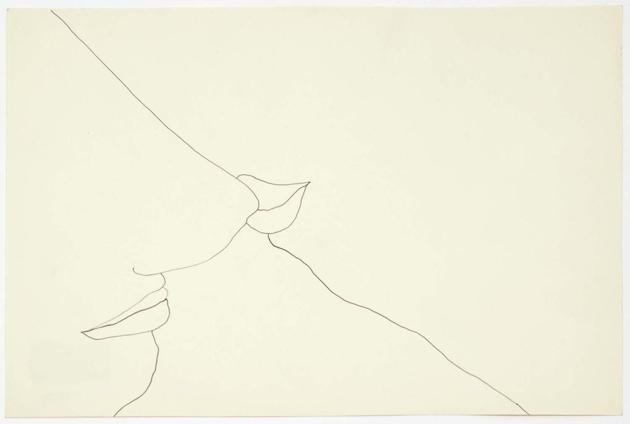 Quelques minutes, 1972, ink on paper.