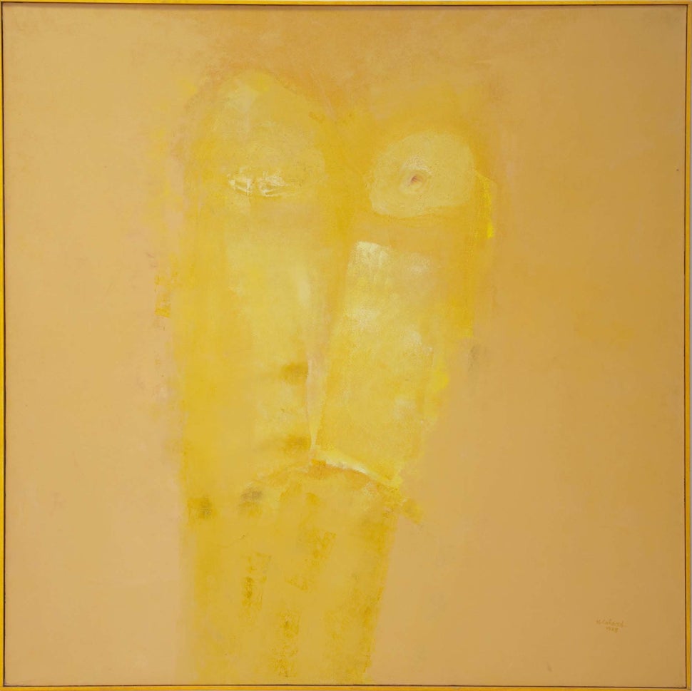 Untitled (Ed), 1988, oil on linen.