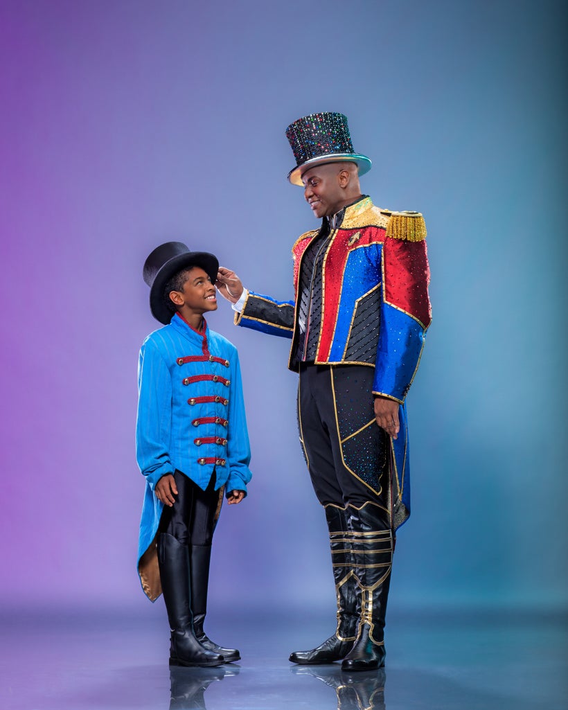Ringmaster, Johnathan Lee Iverson and his son, Matthew