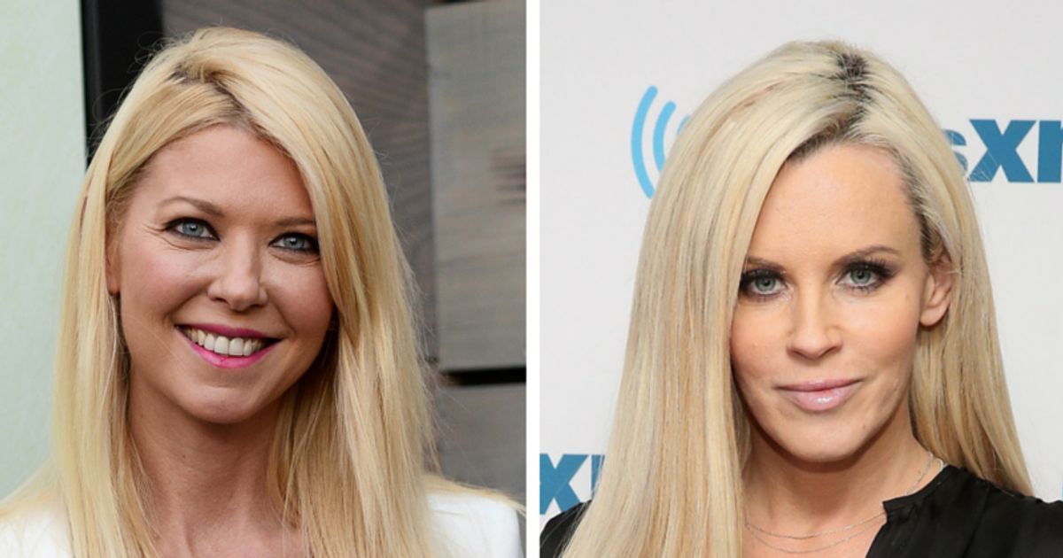 Skin & Bones! Scary Skinny Tara Reid Shows Off Major Cleavage  Post-Interview Disaster With Jenny McCarthy