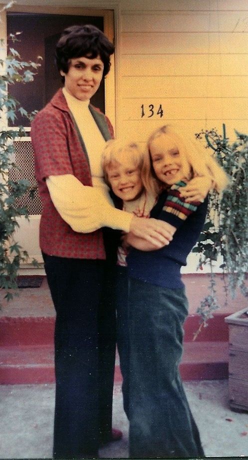 Ms. Mehlhorn, her son, and her niece at 134 Follett Street in Richmond's Iron Triangle 
