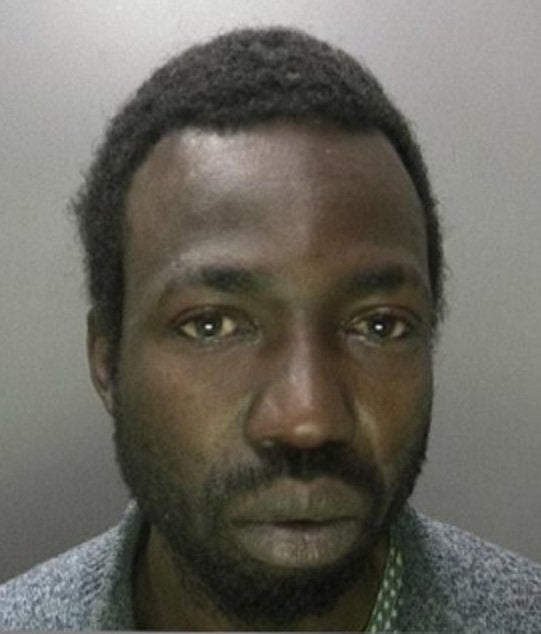 Kamayi Matumona broke into a little dance after stealing the money from a car in Birmingham, England.