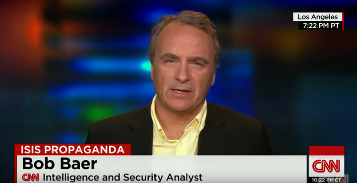 Former CIA case officer Robert Baer, seen on CNN in 2015.