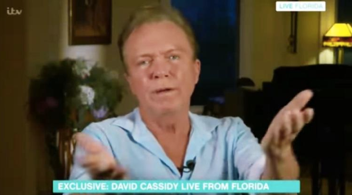 David appeared out of sorts during his live interview with 'This Morning'