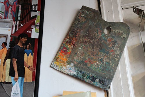 <em>Photo by Nancy A. Ruhling</em><br><strong>Studio still life.</strong>