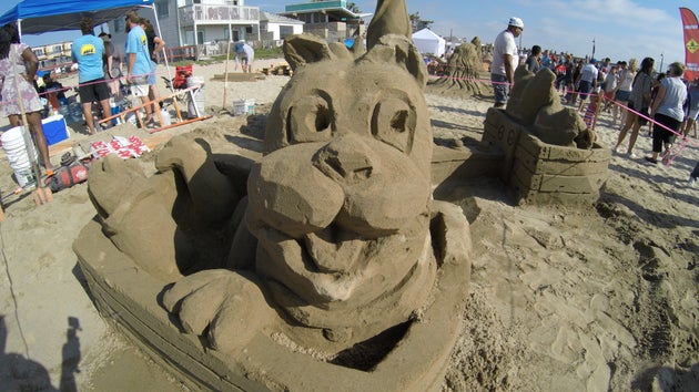 Sandcastle Competition Imperial Beach California Huffpost