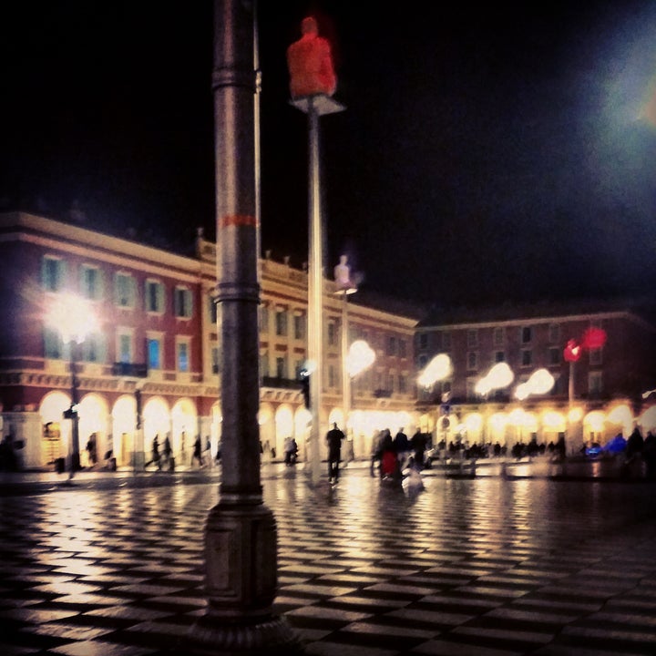 The promenade in Nice.