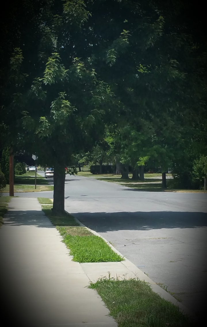 Our quaint street--before the Pokémon Go craze