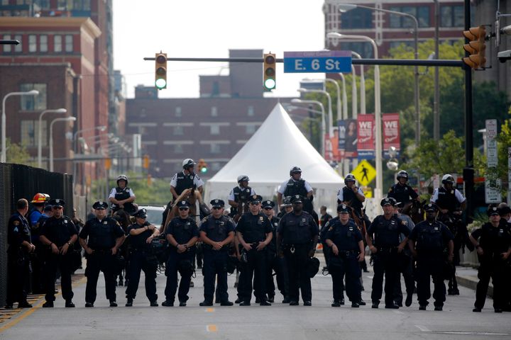 Cleveland police recently received training on dealing with the media at the GOP convention.