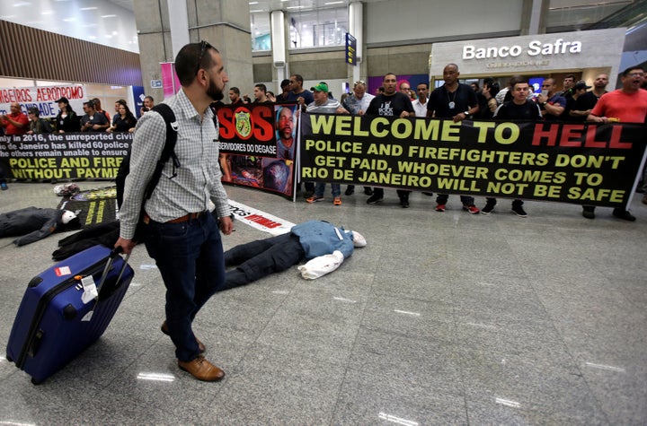 Brazilian officials, reviewing preparations for the Olympic Games after the massacre in Nice, France, have stepped up security screenings at airports.