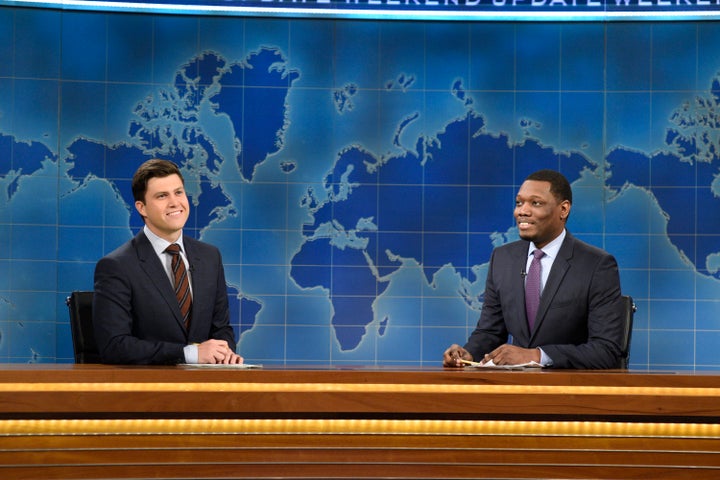 The "Weekend Update" co-anchors will present special segments during the conventions. Both men have impressive resumés: Colin Jost (left) previously was a co-writer for "Saturday Night Live," while Michael Che served as a correspondent on "The Daily Show With Jon Stewart."