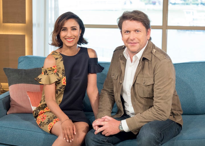 <strong>Anita Rani and James Martin</strong>