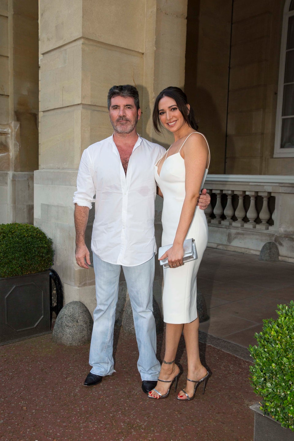 Simon Cowell and Lauren Silverman