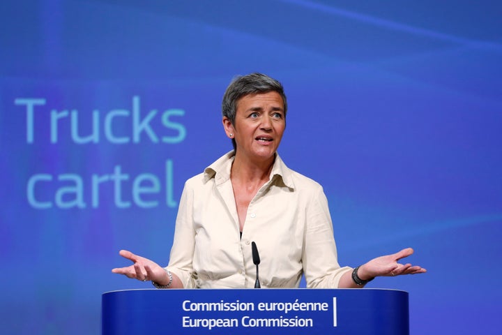 European Competition Commissioner Margrethe Vestager