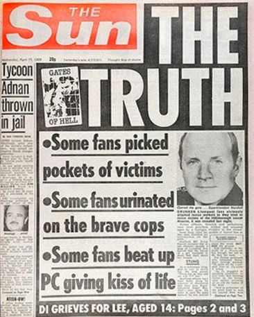 The 1989 front page MacKenzie apologised for years after printing it