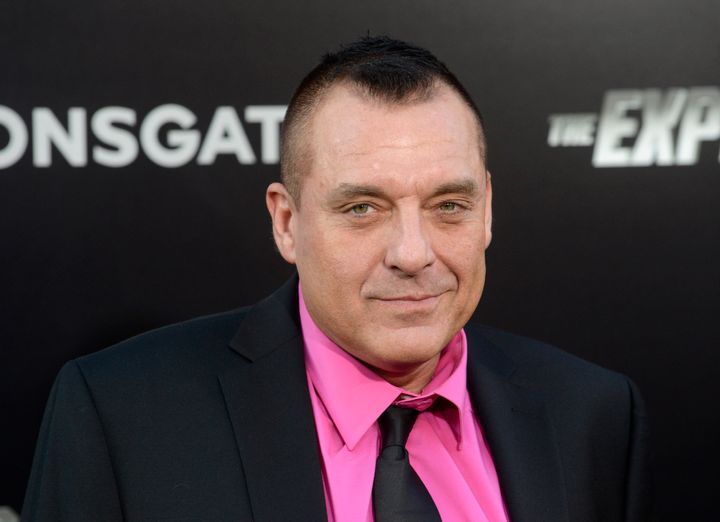 Tom Sizemore at the premiere "The Expendables 3" in Los Angeles in 2014.