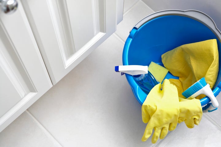 Bleach can help eliminate mold.