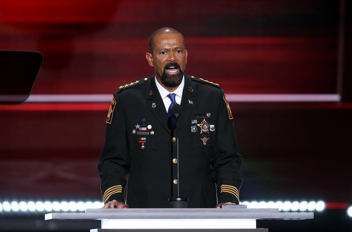 Sheriff David Clarke Jr., said Black Lives Matter actions contribute to "anarchy."