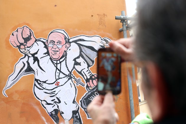 Street art of a 