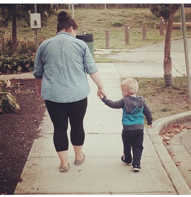 His little hands stole my heart...and his little feet ran away with it.