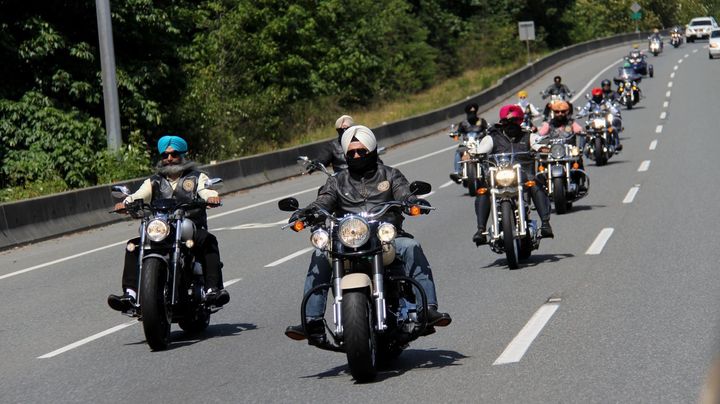 Riders with the Sikh Motorcycle Club crossed 7,456 miles and raised $61,194 for the Canadian Cancer Society.