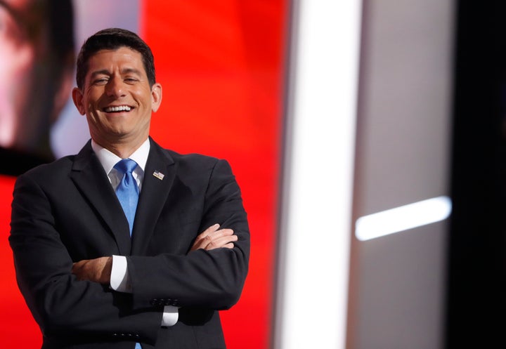 Basically the only thing House Speaker Paul Ryan (R-Wis.) said about Trump: "Only with Donald Trump and Mike Pence do we have