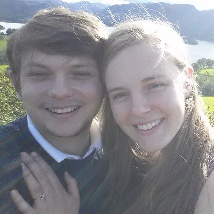 In September 2015, Dan popped the question to Kim.