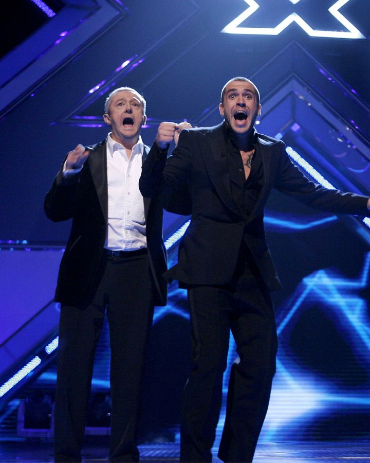 The moment Shayne Ward discovered he had won 'The X Factor'