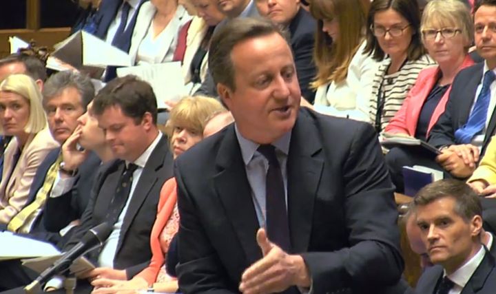 <strong>David Cameron raise the tuition fee cap from £3,000 to £9,000 in 2011</strong>