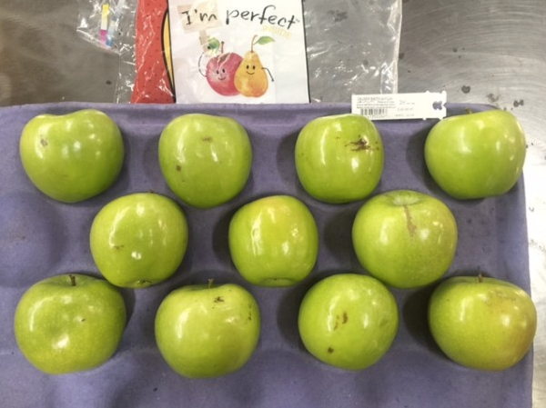 Walmart's imperfect apples.