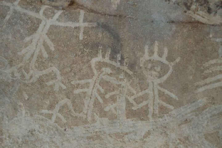 Exactly how old the indigenous drawings are is not yet clear though people have been on the island for 3,000-4,000 years.