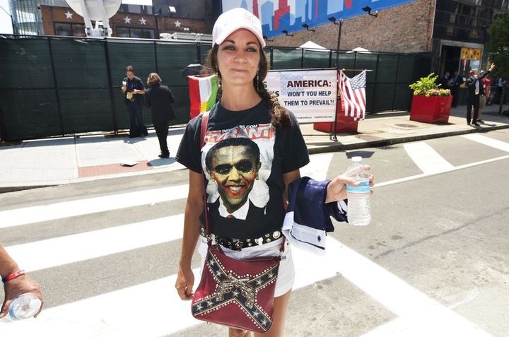 That’s Obama as the Joker. If you reverse engineer the Joker’s belief that chaos is fair, then what is FAIRNESS, as championed by our social-justice-warrior-in-chief? You guessed it. Also, please note the Rebel Flag purse. I bet the average Southern racist is in denial about the flag’s heritage of slavery and racism mostly because they still think the flag looks way cool.