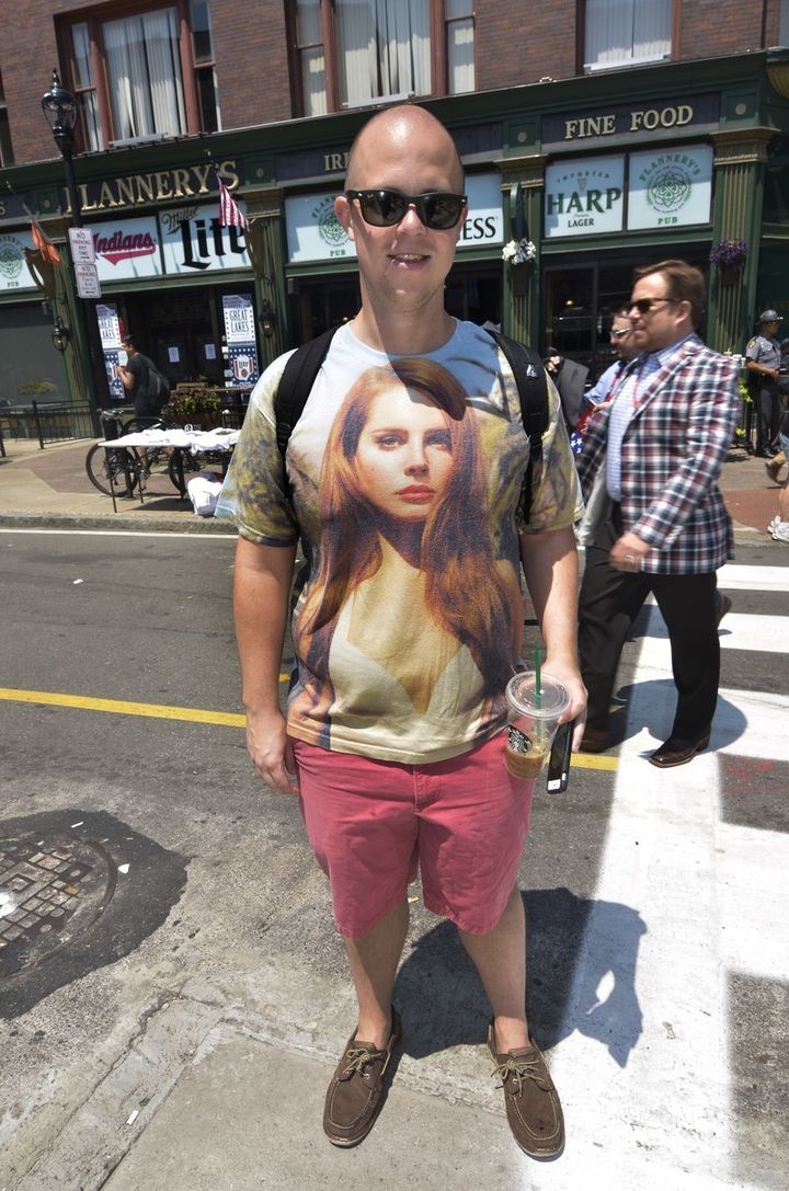 Didn’t think you’d spot a Lana Del Ray fanboy at this convention, did you? Hillary’s lies about Benghazi have given this young man the summertime sadness.