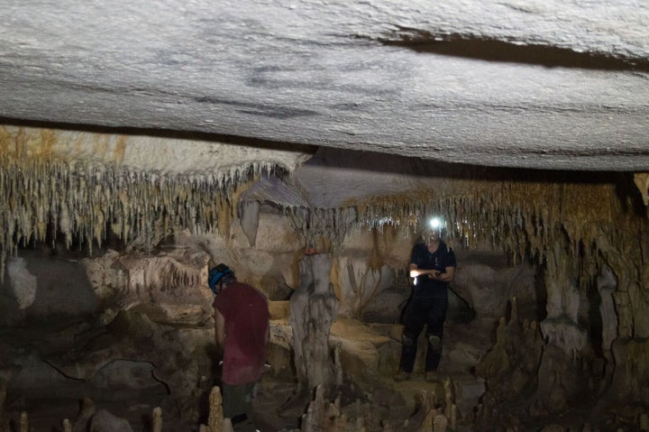 Archaeologists spent two years researching and documenting the ancient markings which are believed to be spread throughout the island's hundreds of caves.