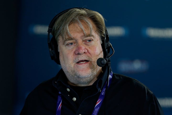 Stephen Bannon thinks Breitbart News will benefit if Fox News shifts left.