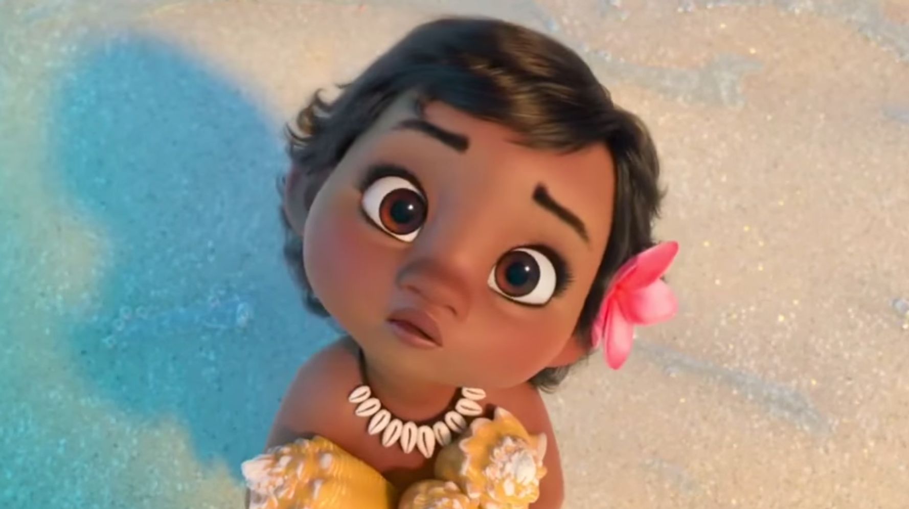 Baby Moana Is The Cutest Little Disney Princess Ever.