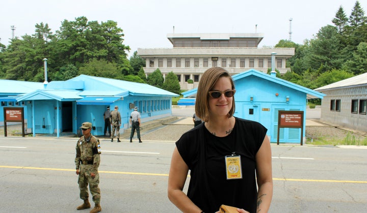 Joint Security Area (JSA) on the front line