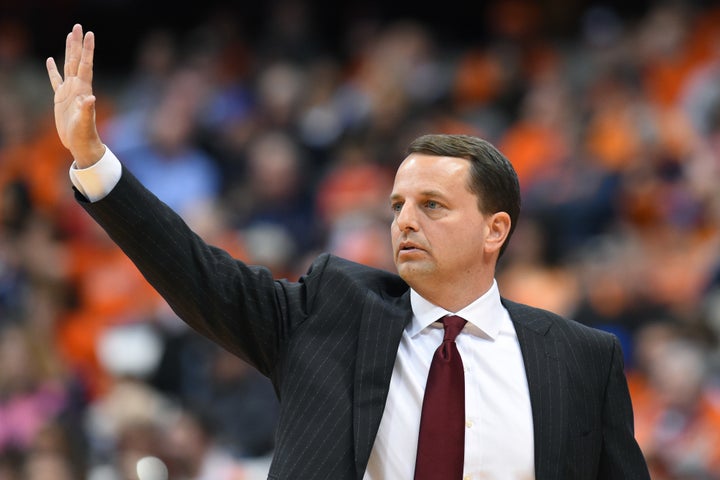 Head coach of the Elon men's basketball team Matt Matheny.