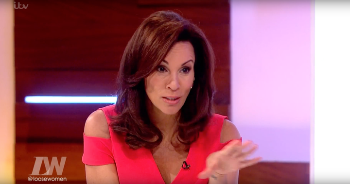 Andrea McLean attempts to get things back on track