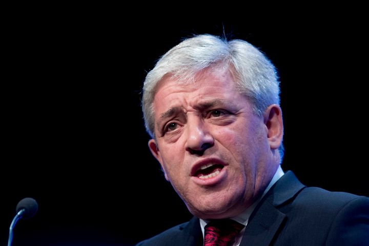 John Bercow said a 'good number' of the report's recommendations would be taken on