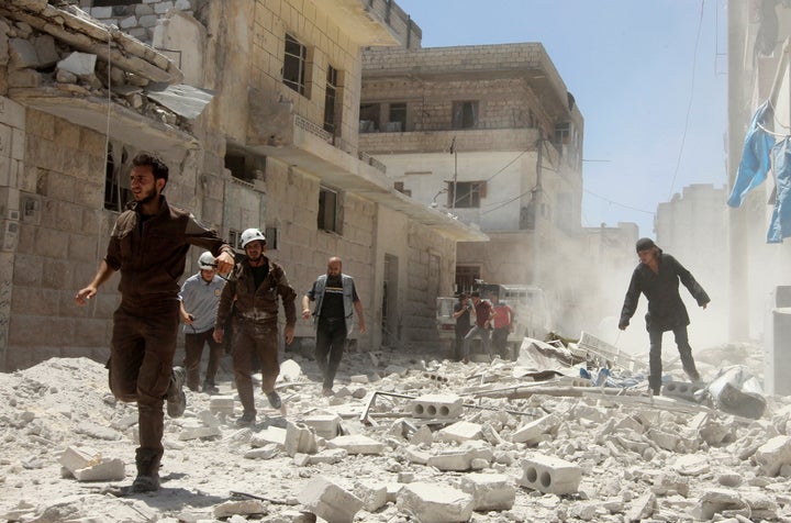 Syrian National Coalitionpresident Anas al-Abdah warned that the killing of civilians by U.S.-led aircraft would “prove
