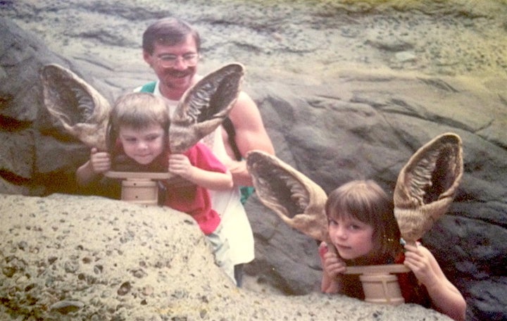 Ed and Jason at the Bronx Zoo (with Jason's sister Melanie)