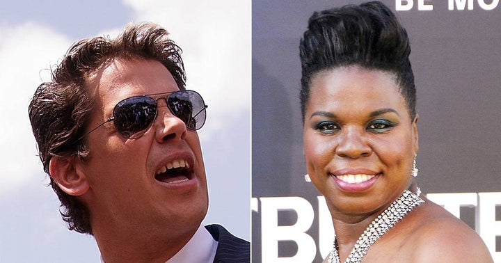 Milo Yiannopoulos and Leslie Jones