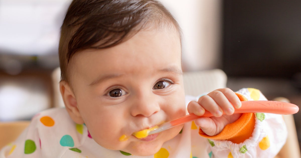 How To Teach Baby To Eat With Spoon