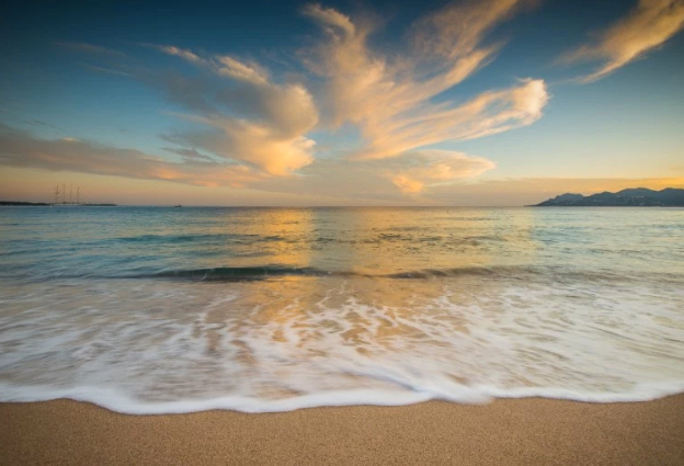 (Beaches in the South of France by Julian Sanine).