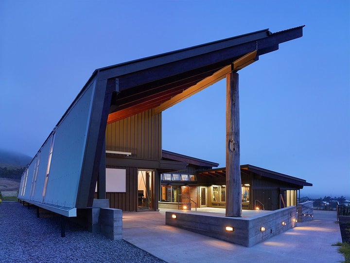 The net zero energy Hawaii Preparatory Energy Academy Laboratory in Kamuela, HI. 