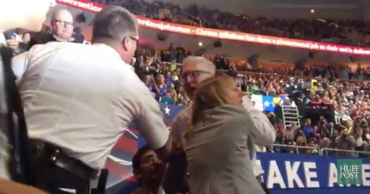 A Protester Somehow Managed To Disrupt Donald Trump's RNC Speech ...