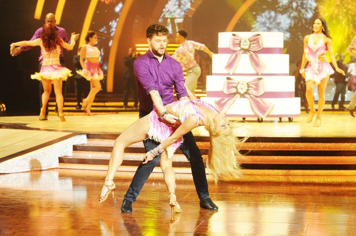 Reigning 'Strictly' champions Jay McGuiness and Aliona Vilani